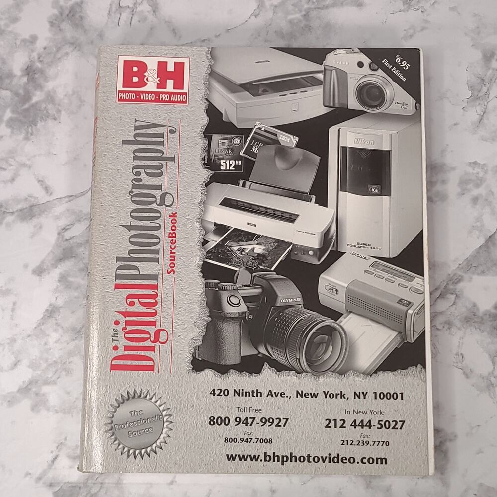 The Digital Photography Source Book B&H Photo Video First Edition 2001